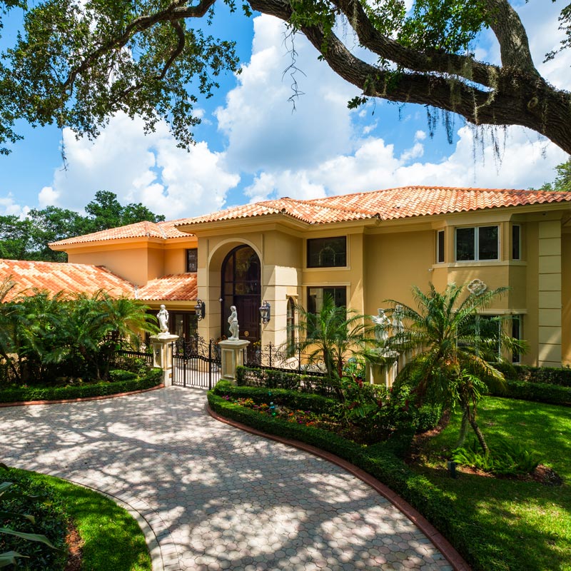 Exterior of Florida house