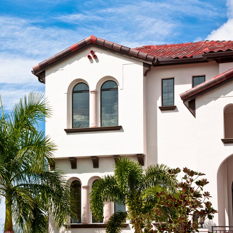 Exterior of Florida house